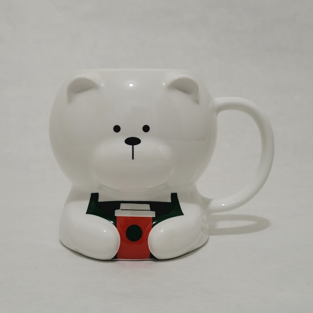 Starbucks Europe Bearista Christmas 2024 Bear Shaped  Mug